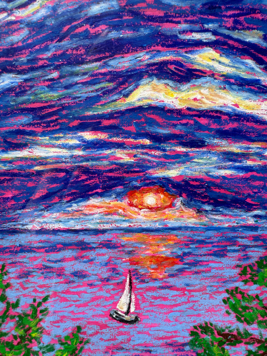 Coucher de Soleil de Janvier