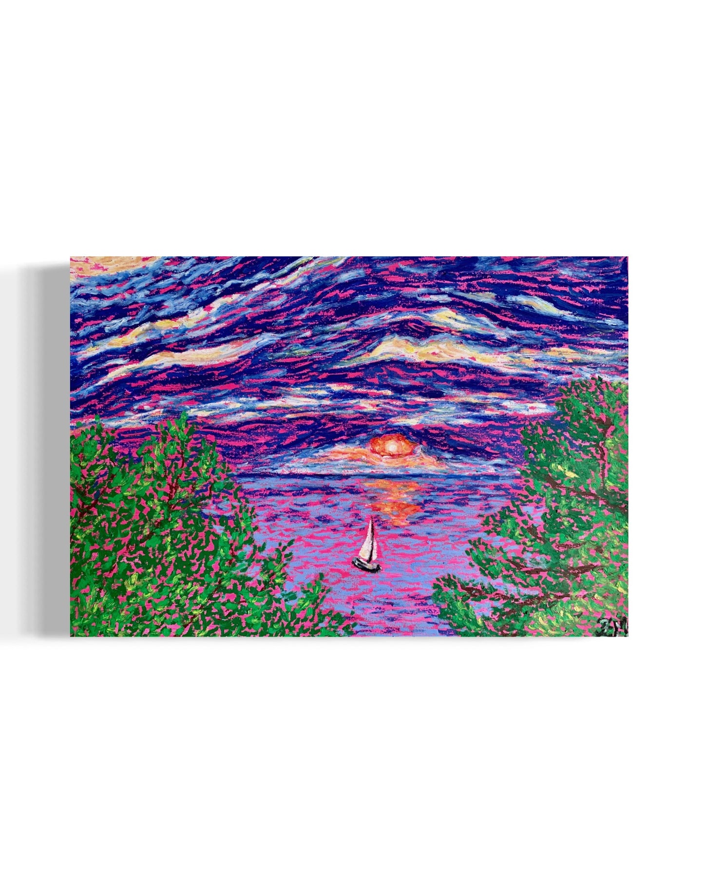 Print Coucher de Soleil de Janvier