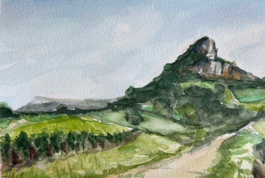 Paysage de Solutré