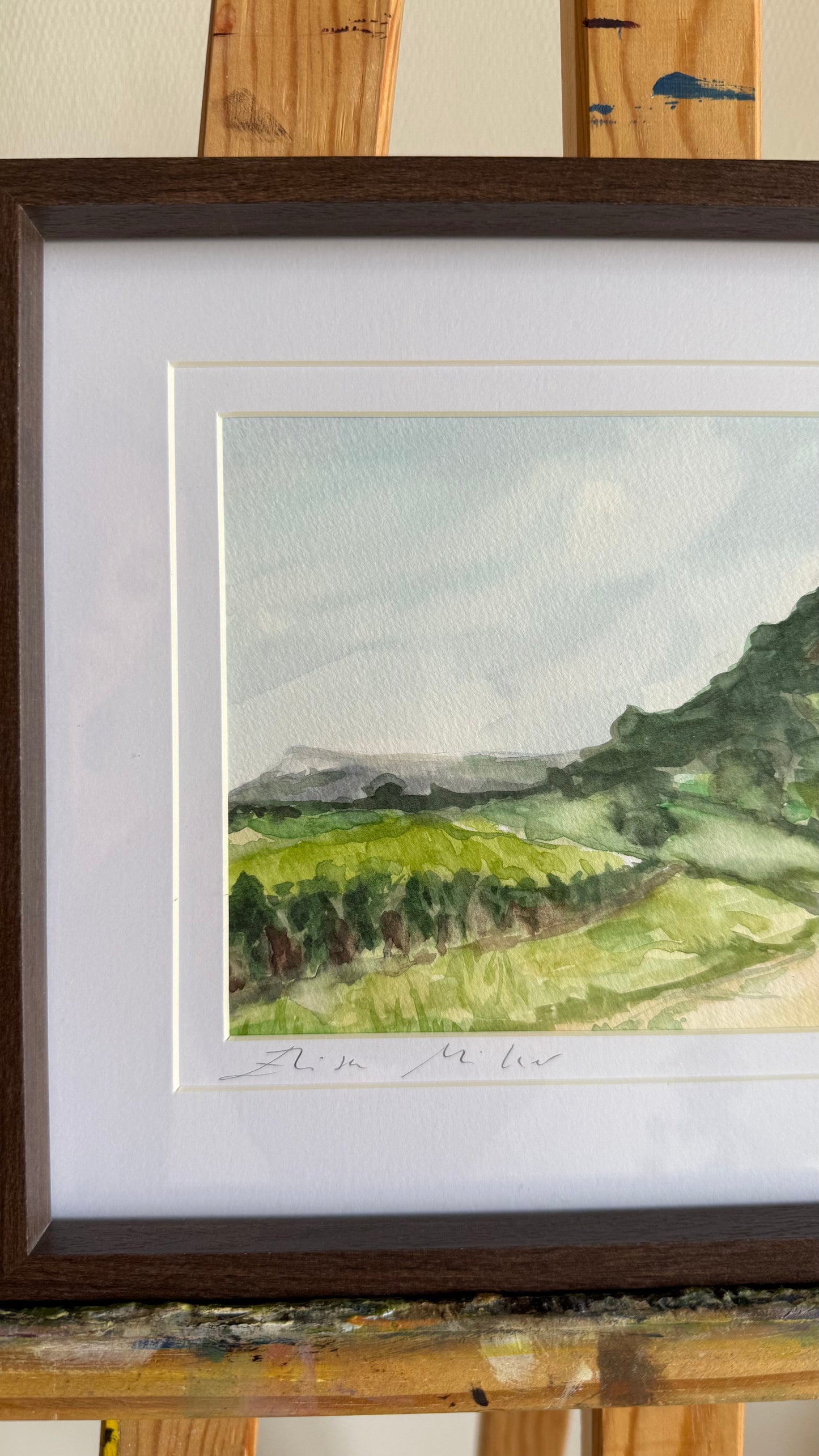 Paysage de Solutré