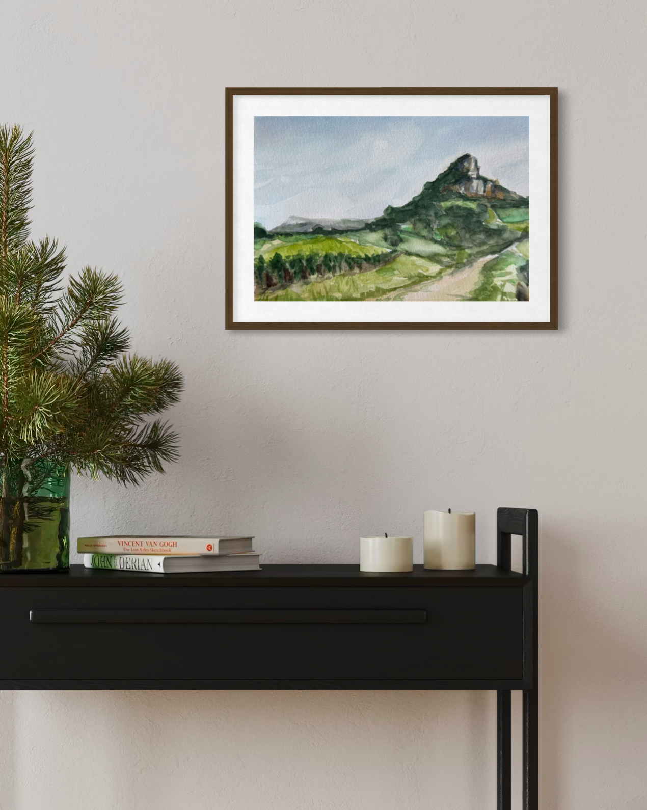 Paysage de Solutré